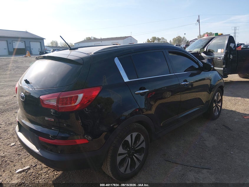 Vin: kndpcca67b7120026, lot: 46617644, kia sportage sx 20114