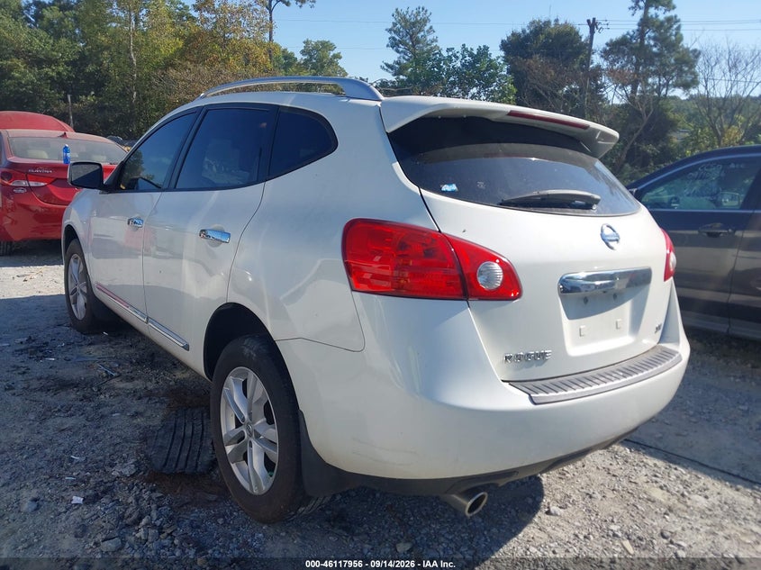 Vin: jn8as5mtxcw261867, lot: 46617676, nissan rogue sv 20123