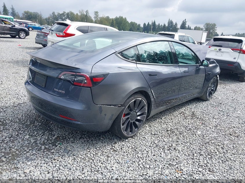 Vin: 5yj3e1ec1mf926051, lot: 46617683, tesla model 3 performance dual motor all-wheel drive 20214
