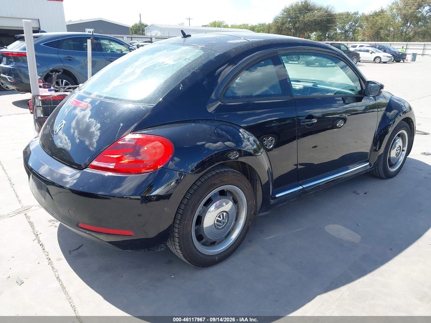 Vin: 3vwhx7at8dm603696, lot: 46617687, volkswagen beetle 2.5l 20134