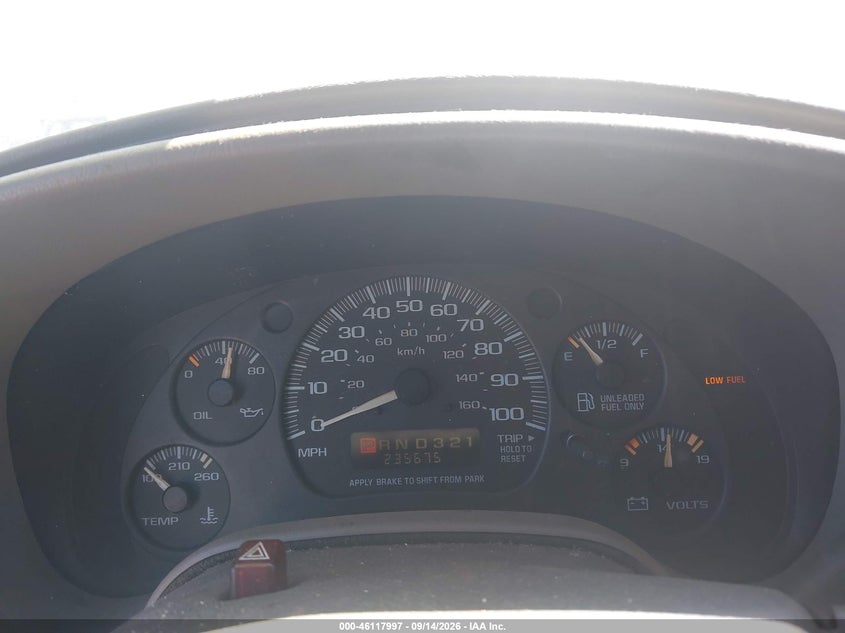 2003 CHEVROLET ASTRO auction photo 7