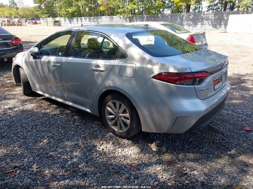Vin: jtdbcmfe3t3128035, lot: 46617718, toyota corolla hybrid hybrid xle 20263