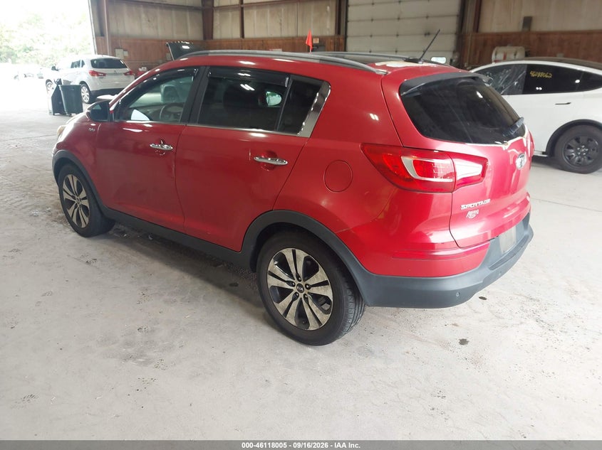 2011 KIA SPORTAGE auction photo 3