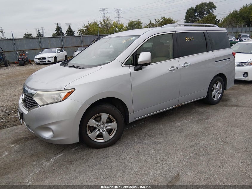 Vin: jn8ae2kp0g9151216, lot: 46617727, nissan quest platinum/s/sl/sv 20162