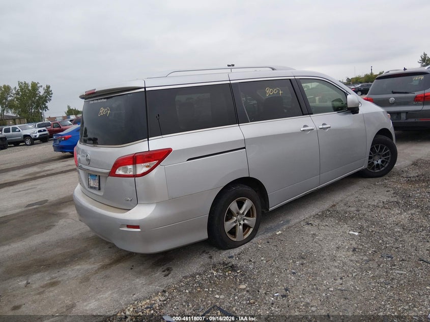 Vin: jn8ae2kp0g9151216, lot: 46617727, nissan quest platinum/s/sl/sv 20164