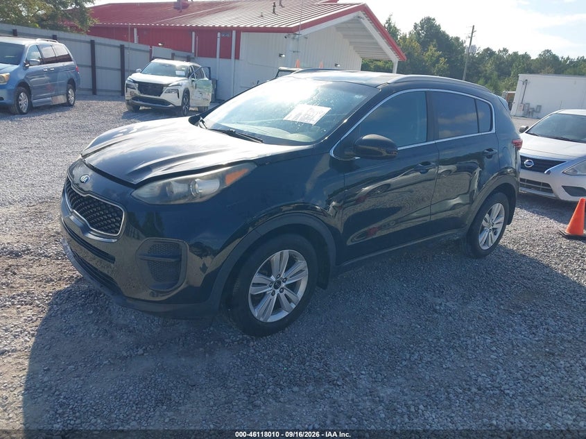 Vin: kndpm3ac6h7122829, lot: 46617730, kia sportage lx 20172