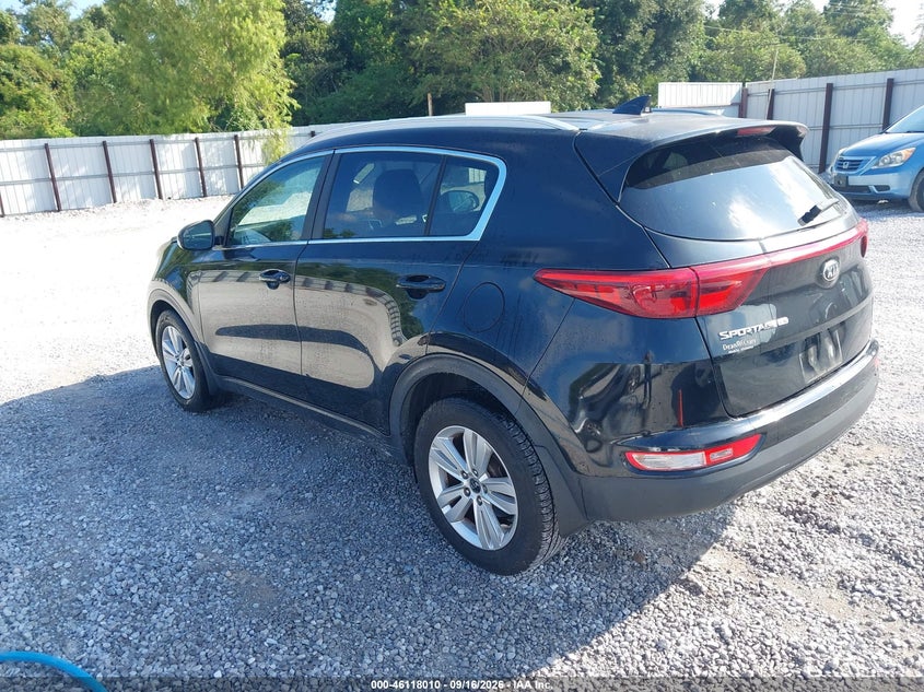 Vin: kndpm3ac6h7122829, lot: 46617730, kia sportage lx 20173