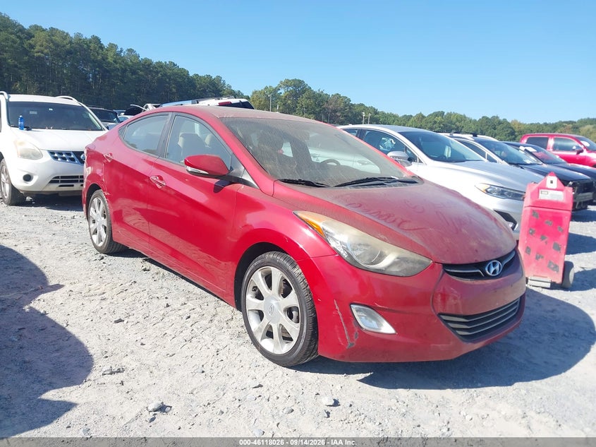 2013 HYUNDAI ELANTRA auction photo 1