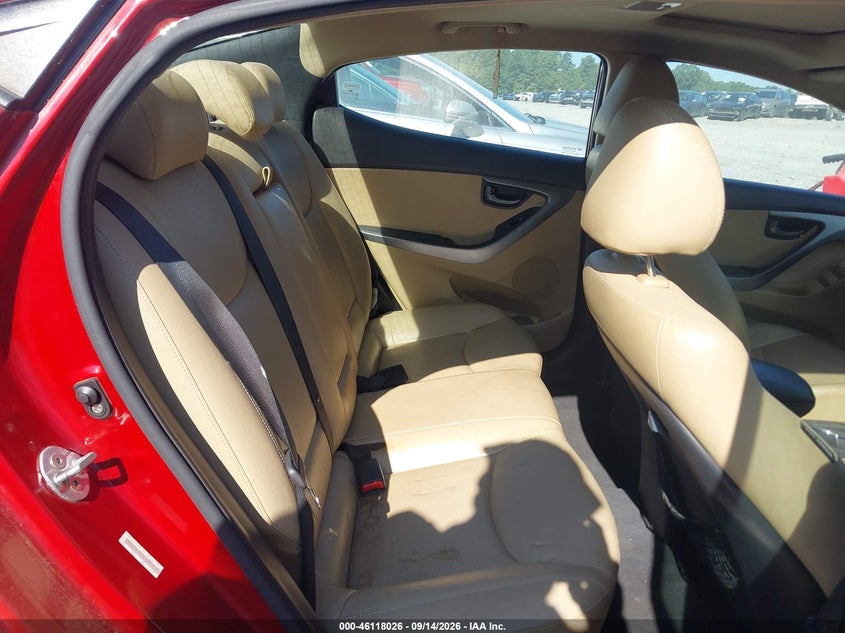2013 HYUNDAI ELANTRA auction photo 8