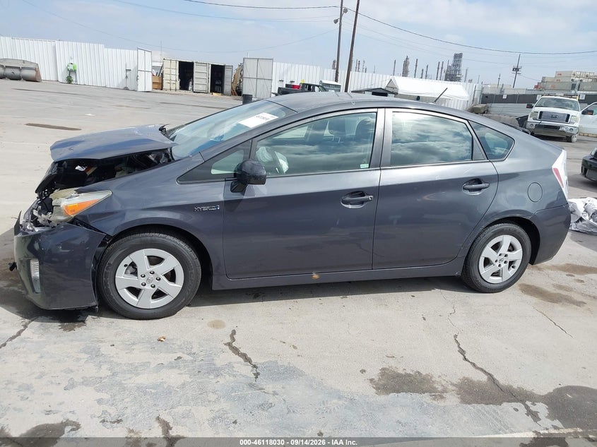 TOYOTA PRIUS 2011 VIN JTDKN3DU6B0279207