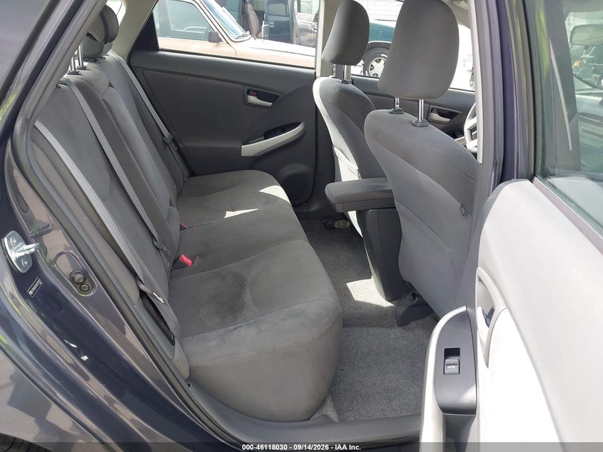 TOYOTA PRIUS 2011 VIN JTDKN3DU6B0279207