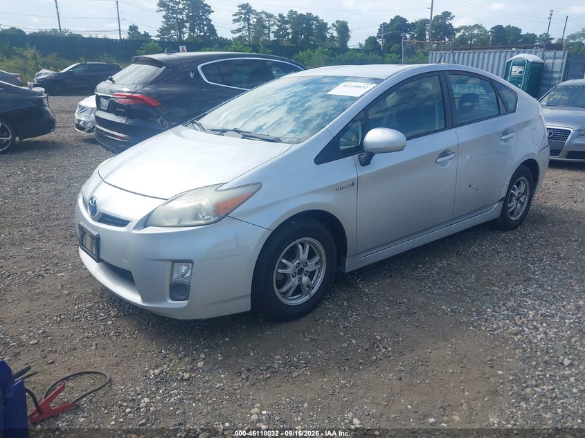 Vin: jtdkn3du5a0053478, lot: 46617752, toyota prius iii 20102