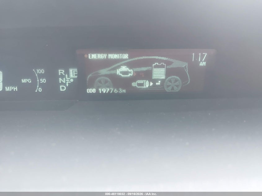 TOYOTA PRIUS 2010 VIN JTDKN3DU5A0053478