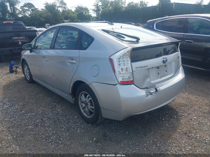 2010 TOYOTA PRIUS auction photo 3