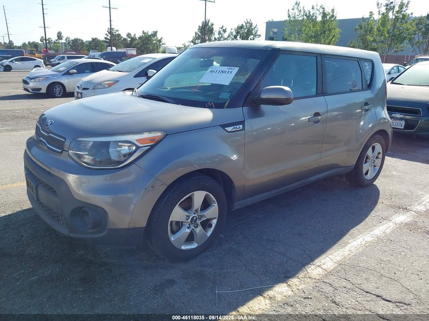 Vin: kndjn2a27j7563251, lot: 46617755, kia soul 20182