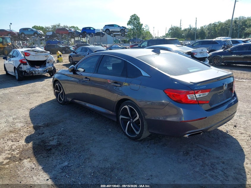 Vin: 1hgcv1f3xla146475, lot: 46617763, honda accord sport 20203