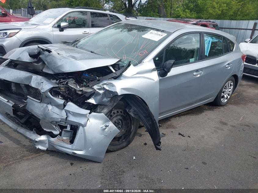Vin: 4s3gtaa64j3744134, lot: 46617785, subaru impreza 2.0i 20182