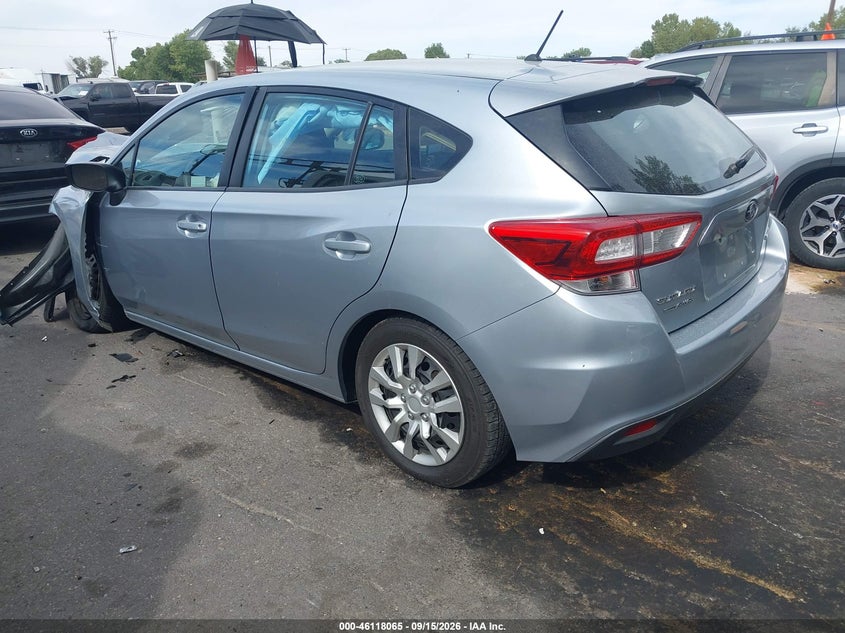 Vin: 4s3gtaa64j3744134, lot: 46617785, subaru impreza 2.0i 20183
