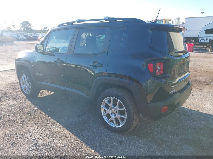 Vin: zacnjbbb9kpk58430, lot: 46617794, jeep renegade latitude 4x4 20193