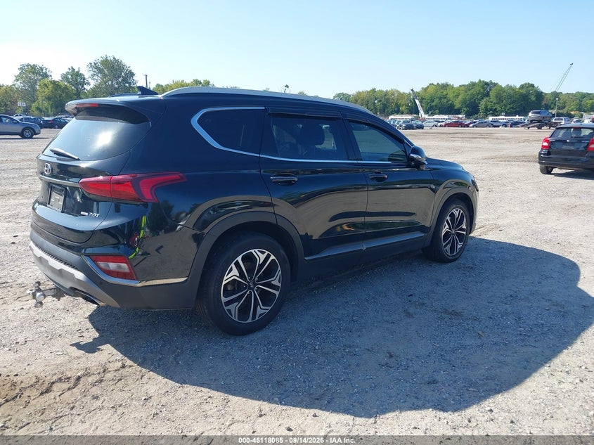 Vin: 5nms5caa9lh182031, lot: 46617805, hyundai santa fe limited 2.0t 20204