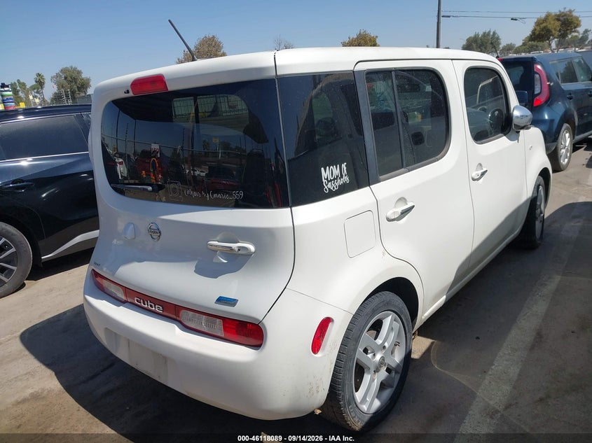 Vin: jn8az2kr2et352847, lot: 46617809, nissan cube 1.8 sl 20144