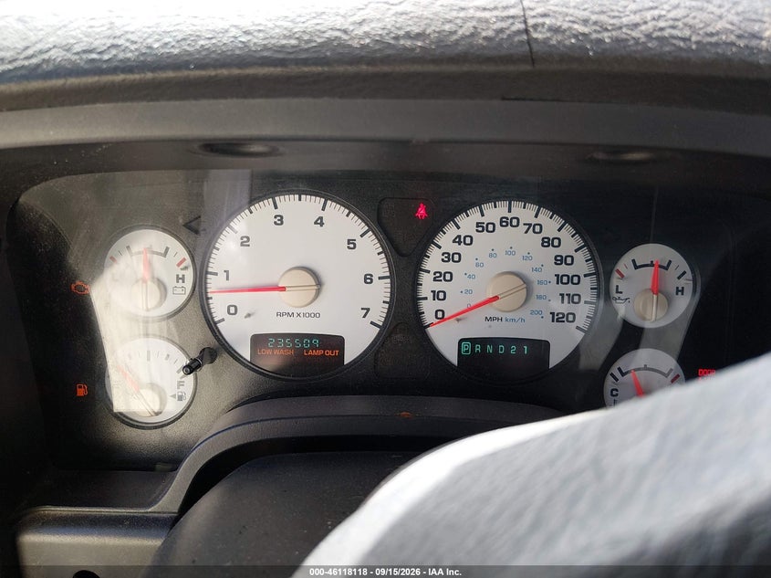 2002 DODGE RAM 1500 auction photo 7