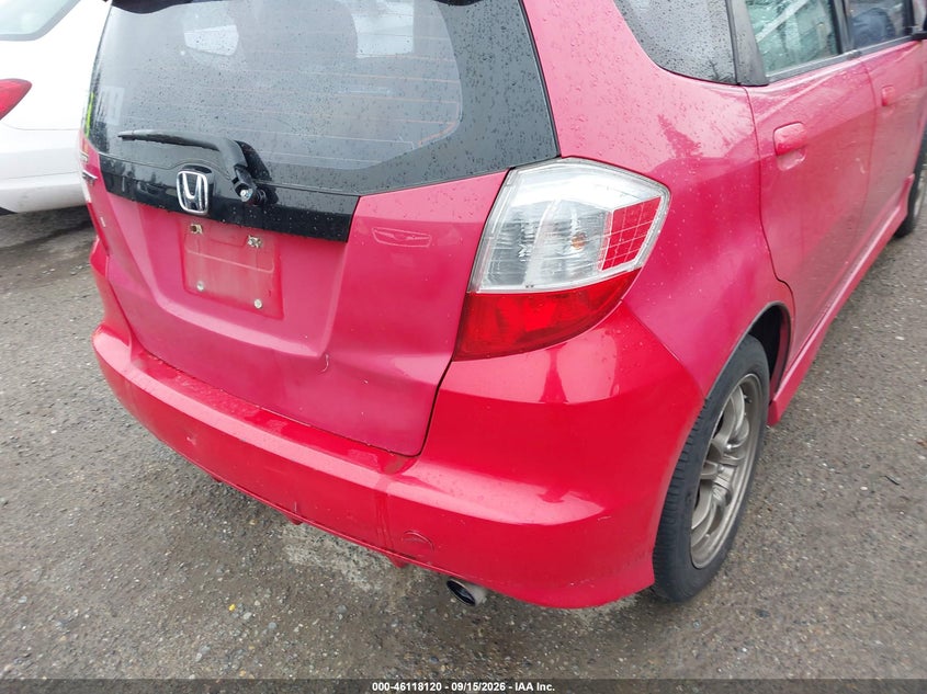 HONDA FIT 2009 VIN JHMGE88489S028635