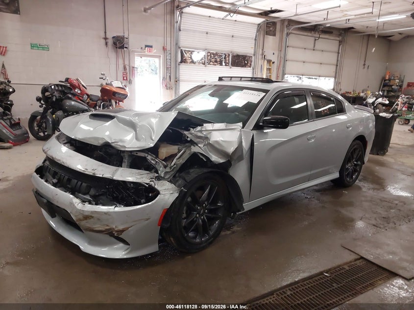 Vin: 2c3cdxmg9nh115835, lot: 46617848, dodge charger gt awd 20222