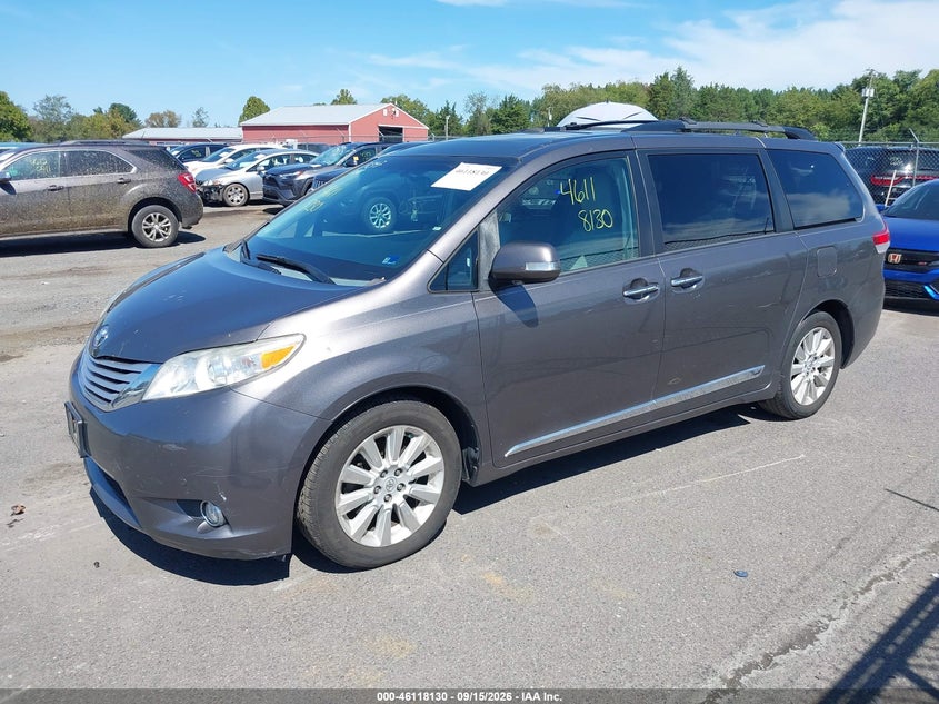 2014 Toyota Sienna, Обычный износ, IAAI, VIN 5TDYK3DC4ES411506 — фото 2