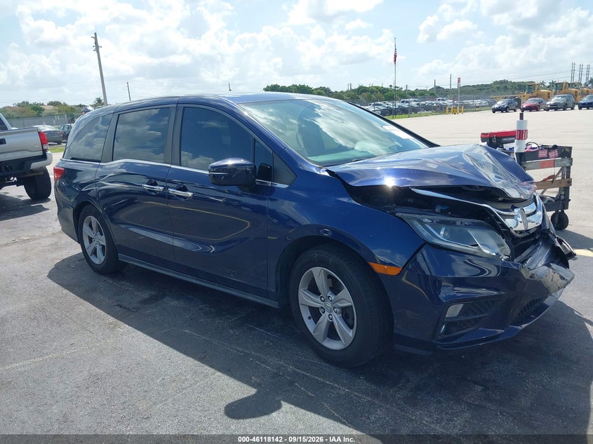 Vin: 5fnrl6h77lb005219, lot: 46617862, honda odyssey ex-l/ex-l w/navi   res 2020 img_1