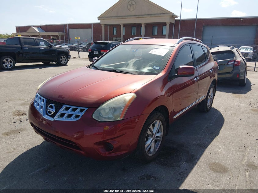 Vin: jn8as5mt3dw013543, lot: 46617873, nissan rogue sv 20132