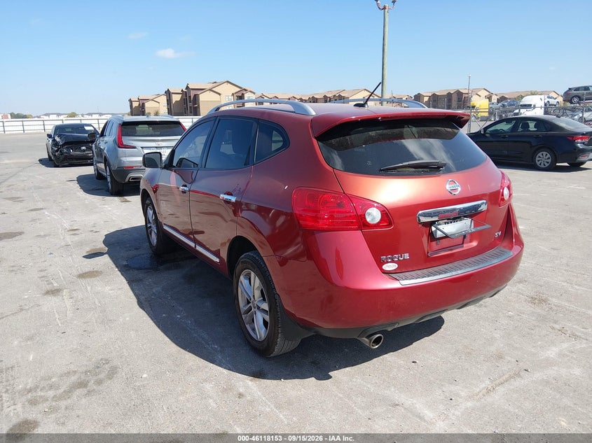 Vin: jn8as5mt3dw013543, lot: 46617873, nissan rogue sv 20133