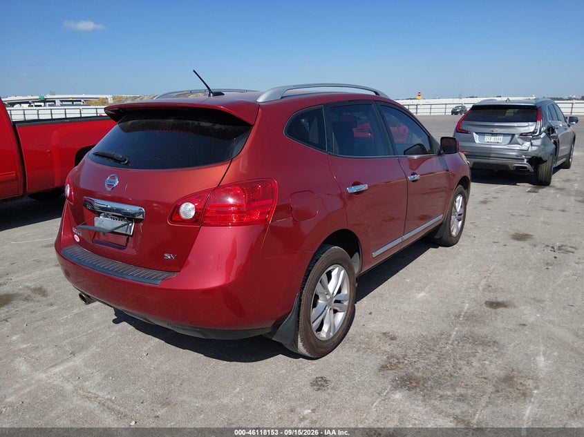 Vin: jn8as5mt3dw013543, lot: 46617873, nissan rogue sv 20134
