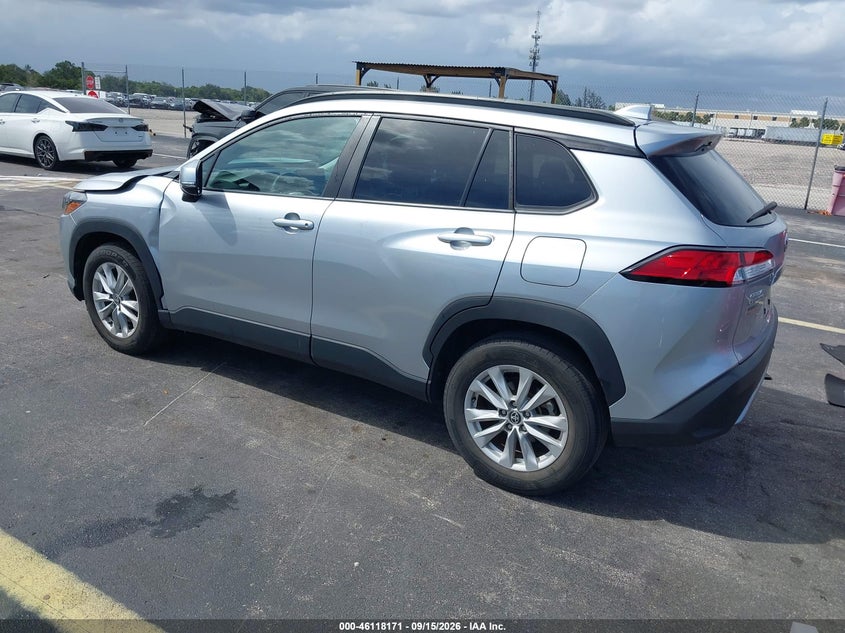 Vin: 7mucaaag2pv043943, lot: 46617891, toyota corolla cross le 20233