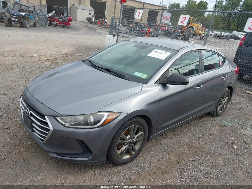 Vin: 5npd84lf4jh267440, lot: 46617937, hyundai elantra sel 20182