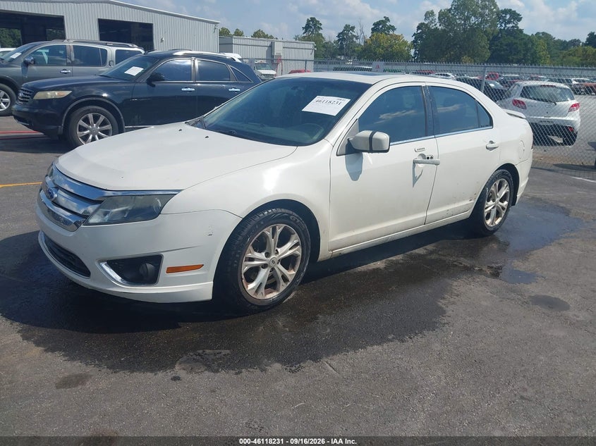 Vin: 3fahp0ja4cr254360, lot: 46617951, ford fusion sel 20122