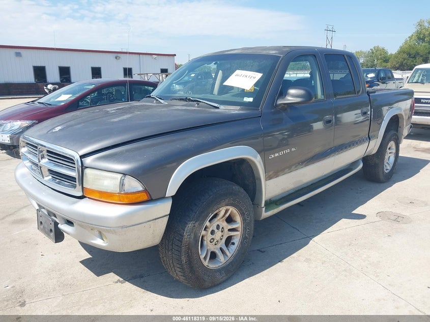 2002 Dodge Dakota, Normal Wear & Tear, IAAI, VIN 1B7HG48N425645974 — photo 2