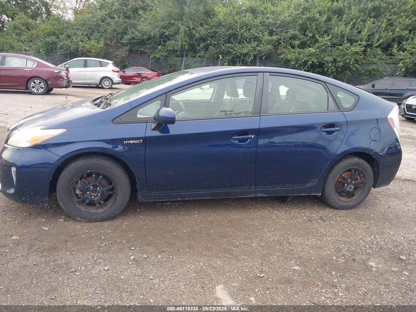 TOYOTA PRIUS 2012 VIN JTDKN3DU4C1599928