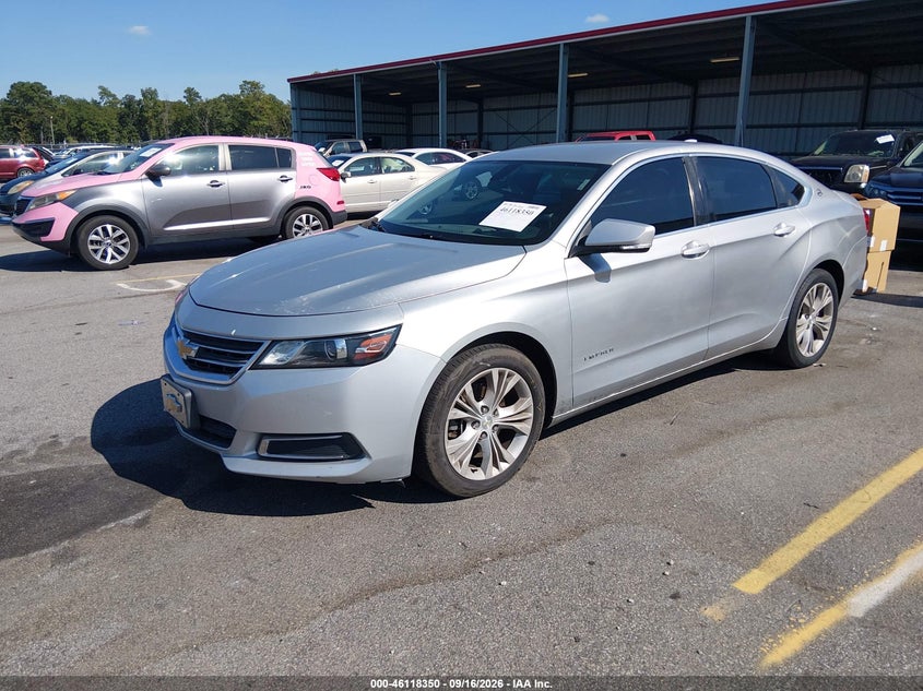 Vin: 2g1125s32f9139525, lot: 46618070, chevrolet impala 2lt 20152