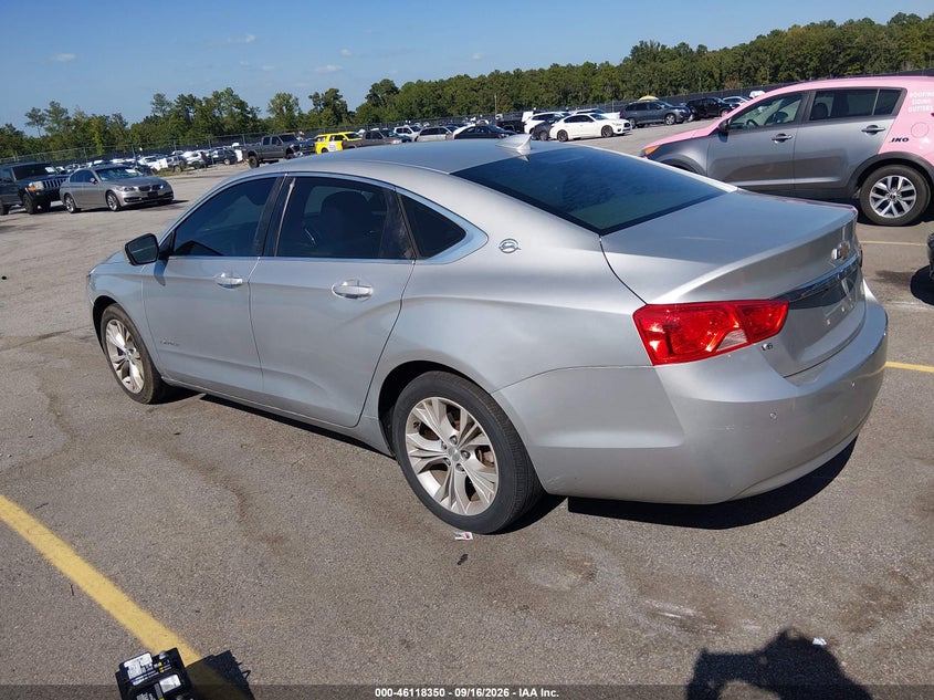 CHEVROLET IMPALA 2015 VIN 2G1125S32F9139525
