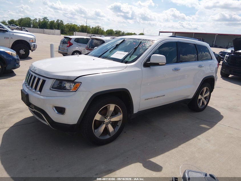 Vin: 1c4rjebg1ec488425, lot: 46618076, jeep grand cherokee limited 20142