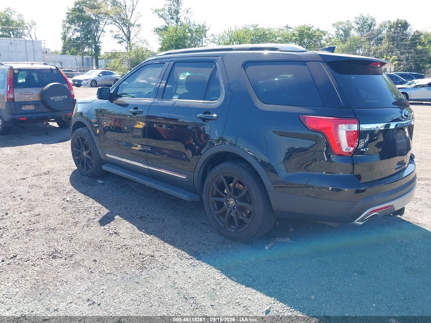 Vin: 1fm5k8d86gga81873, lot: 46618081, ford explorer xlt 20163
