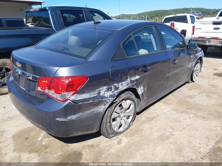 CHEVROLET CRUZE 2013 VIN 1G1PA5SG3D7271496