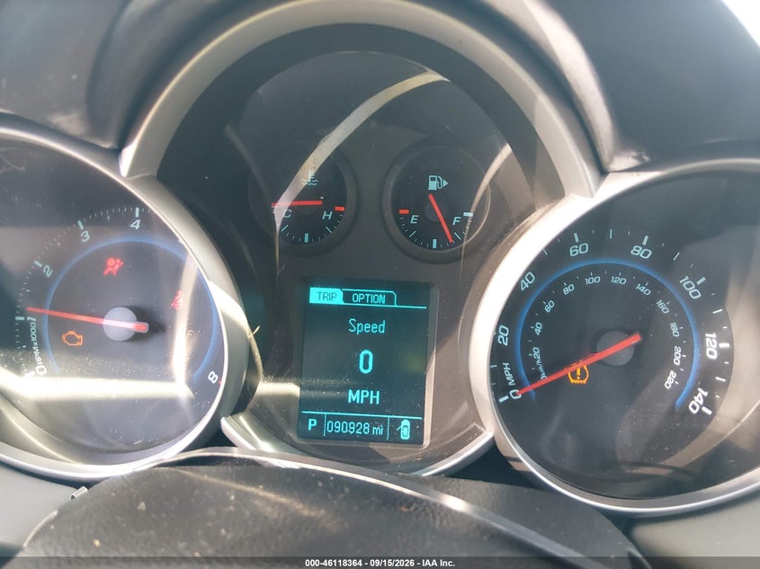 CHEVROLET CRUZE 2013 VIN 1G1PA5SG3D7271496