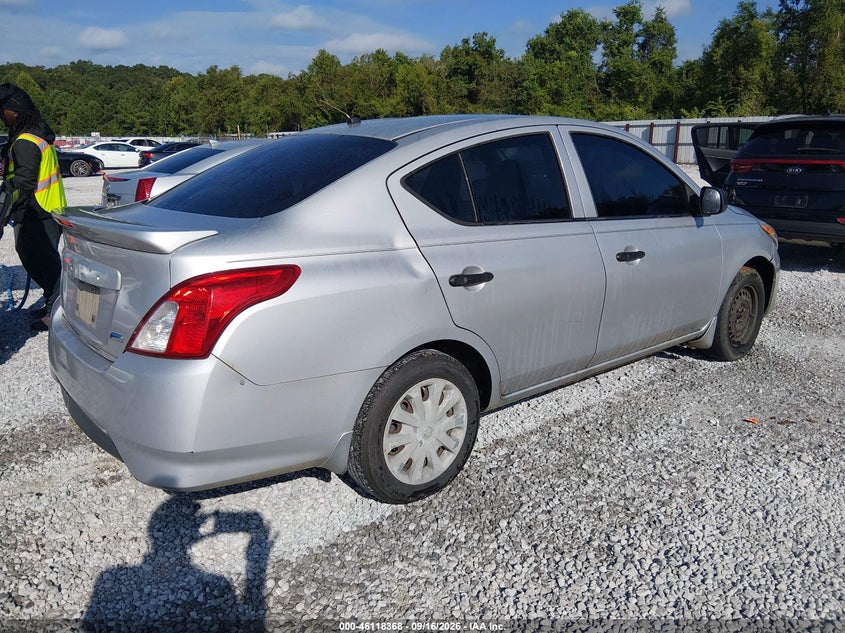 Vin: 3n1cn7ap5fl811505, lot: 46618088, nissan versa 1.6 s+ 20154