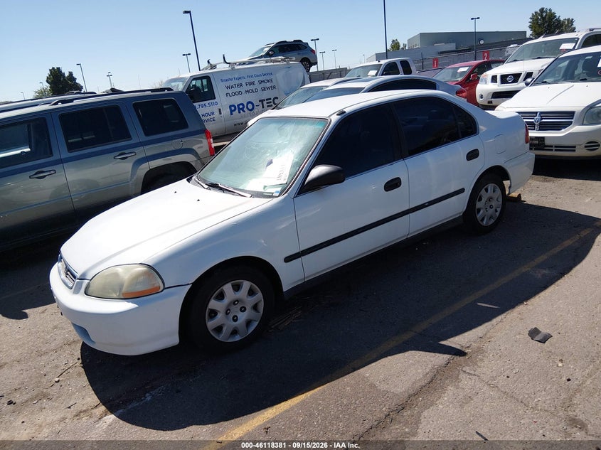 1998 Honda Civic, Normal Wear & Tear, IAAI, VIN 2HGEJ6673WH573863 — photo 2