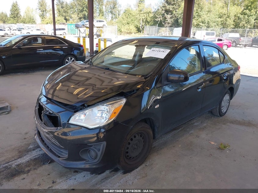 Vin: ml32f3fj8hh001292, lot: 46618204, mitsubishi mirage g4 es 20172