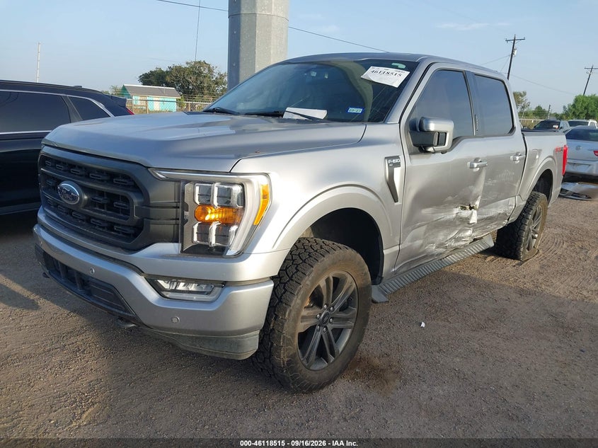 Vin: 1ftfw1e81mkd55590, lot: 46618235, ford f-150 xlt 20212