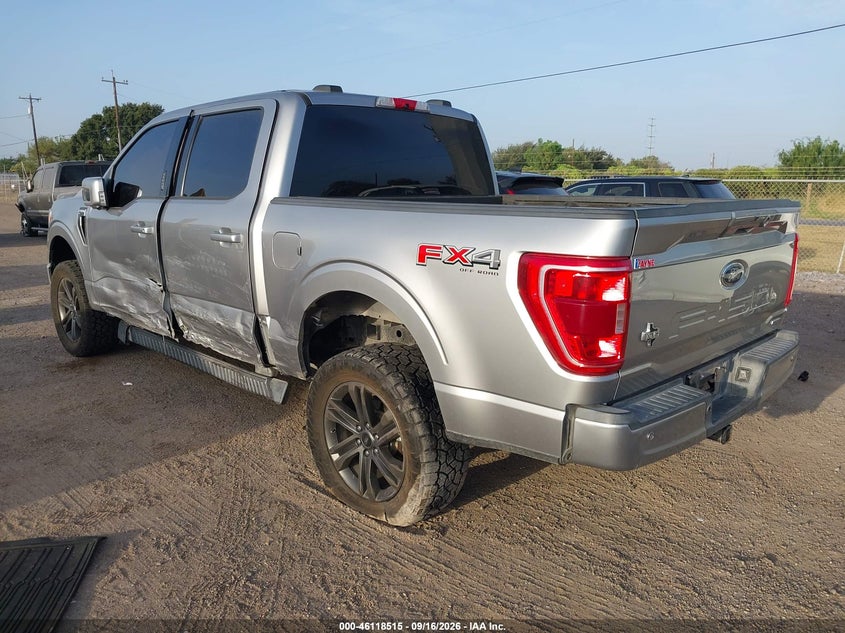 Vin: 1ftfw1e81mkd55590, lot: 46618235, ford f-150 xlt 20213