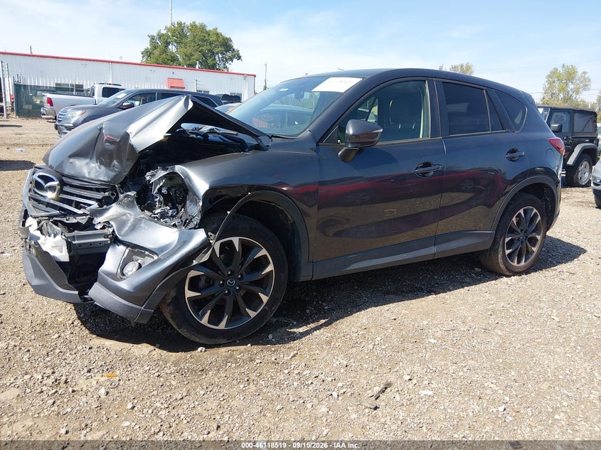 2016 Mazda CX-5, Удар спереди, IAAI, VIN JM3KE2DY1G0714257 — фото 2
